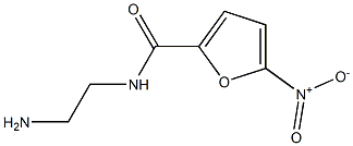 N-(2-aminoethyl)-5-nitrofuran-2-carboxamide Struktur