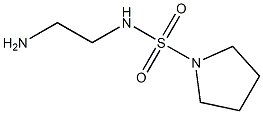 N-(2-aminoethyl)pyrrolidine-1-sulfonamide Struktur