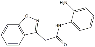 N-(2-aminophenyl)-2-(1,2-benzisoxazol-3-yl)acetamide Struktur