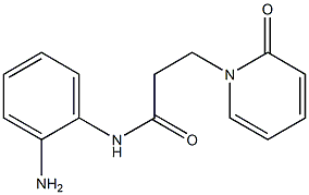 N-(2-aminophenyl)-3-(2-oxopyridin-1(2H)-yl)propanamide Struktur