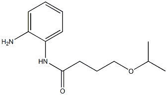 N-(2-aminophenyl)-4-(propan-2-yloxy)butanamide Struktur