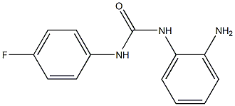 N-(2-aminophenyl)-N'-(4-fluorophenyl)urea Struktur