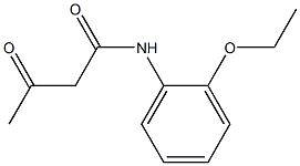 N-(2-ethoxyphenyl)-3-oxobutanamide Struktur