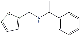 N-(2-furylmethyl)-N-[1-(2-methylphenyl)ethyl]amine Struktur