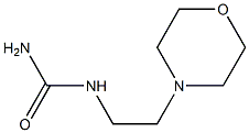 N-(2-morpholin-4-ylethyl)urea Struktur