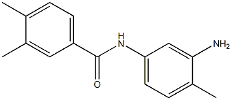 N-(3-amino-4-methylphenyl)-3,4-dimethylbenzamide Struktur