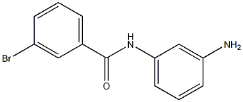 N-(3-aminophenyl)-3-bromobenzamide Struktur