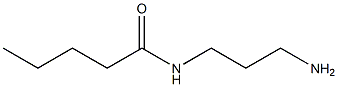 N-(3-aminopropyl)pentanamide Struktur