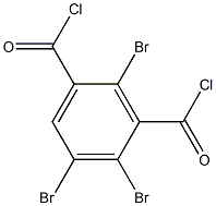 2,4,5-Tribromoisophthalic acid dichloride Struktur