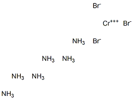 Hexamminechromium(III) bromide Struktur