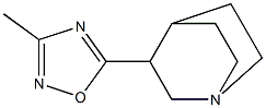 3-(3-Methyl-1,2,4-oxadiazol-5-yl)quinuclidine Struktur