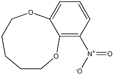 8-Nitro-3,4,5,6-tetrahydro-2H-1,7-benzodioxonin Struktur