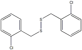 Bis(o-chlorobenzyl) persulfide Struktur