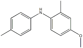 N-(4-Methoxy-2-methylphenyl)-p-toluidine Struktur