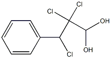 2,2,3-Trichloro-3-phenyl-1,1-propanediol Struktur