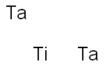 Titanium ditantalum Struktur