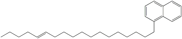 1-(13-Octadecenyl)naphthalene Struktur