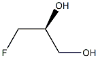 (2S)-3-Fluoro-1,2-propanediol Struktur