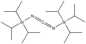 1-(Triisopropylsilyl)-3-(triisopropylsilyl)carbodiimide Struktur