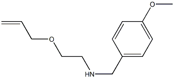 Allyl 2-(4-methoxybenzylamino)ethyl ether Struktur