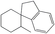 2,3-Dihydro-2'-methylspiro[1H-indene-1,1'-cyclohexane] Struktur