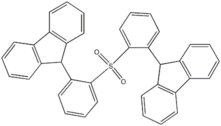 (9H-Fluorene-9-yl)phenyl sulfone Struktur