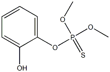 Thiophosphoric acid O,O-dimethyl O-[o-hydroxyphenyl] ester Struktur