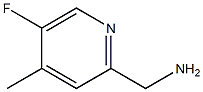 (5-Fluoro-4-methyl-pyridin-2-yl)-methyl-amine Struktur