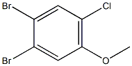 1,2-Dibromo-4-chloro-5-methoxy-benzene Struktur