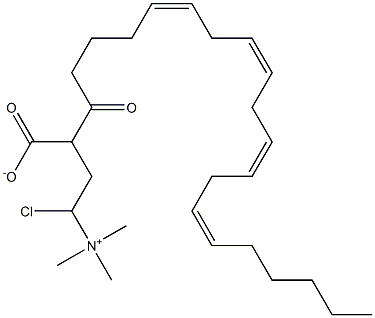 Arachidonoyl-L-carnitine (chloride) Struktur