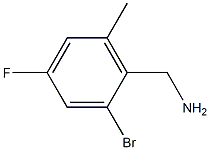 (2-Bromo-4-fluoro-6-methyl-phenyl)-methyl-amine Struktur