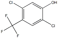 2,5-Dichloro-4-trifluoromethyl-phenol Struktur