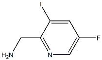 (5-Fluoro-3-iodo-pyridin-2-yl)-methyl-amine Struktur