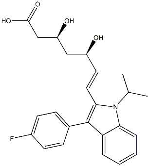 Fluvastatin EP Impurity E Struktur