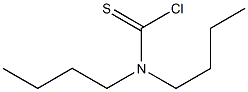 N,N-di-n-butylaminothiocarbonyl chloride Struktur