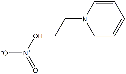 1-ethylpyridine nitrate Struktur