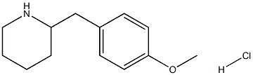 2-(4-METHOXY-BENZYL)-PIPERIDINE HYDROCHLORIDE Struktur