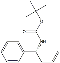 ((R)-1-PHENYL-BUT-3-ENYL)-CARBAMIC ACID TERT-BUTYL ESTER Struktur