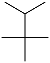 2,2,3-TRIMETHYLBUTANE Struktur