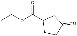 3-OXO-CYCLOPENTANECARBOXYLIC ACID ETHYL ESTER Struktur