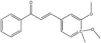 4Methyl-3,4-DimethoxyChalcone Struktur