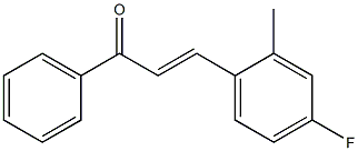 4Fluoro-2-MethylChalcone Struktur