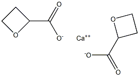 Calcium monoethylene glycolate Struktur