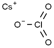 Cesium chlorate Struktur