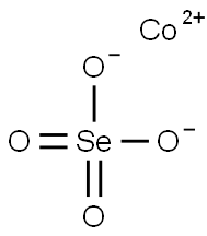 Cobalt(II) selenate Struktur