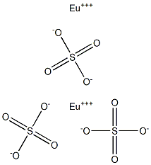 Europium(III) sulfate Struktur