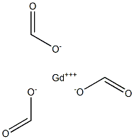 Gadolinium(III) formate Struktur