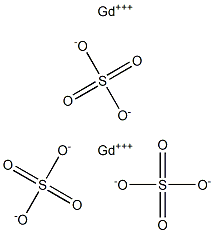 Gadolinium(III) sulfate Struktur