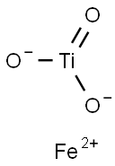 Iron(II) titanate Struktur