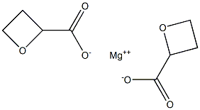 Magnesium monoethylene glycolate Struktur